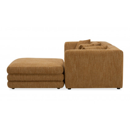 Moe's Lowtide Nook Contemporary Sectional - Amber Glow