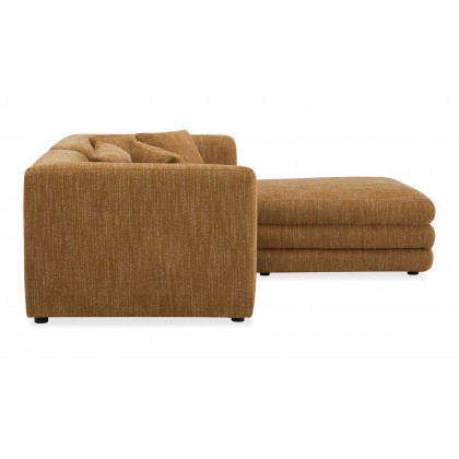 Moe's Lowtide Nook Contemporary Sectional - Amber Glow