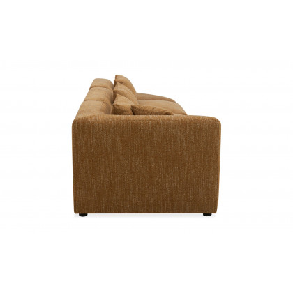 Moe's Lowtide Linear Contemporary Sectional - Amber Glow