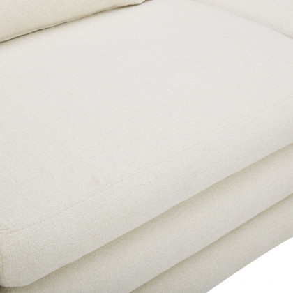 Moe's Lowtide Linear Contemporary Sectional - Warm White