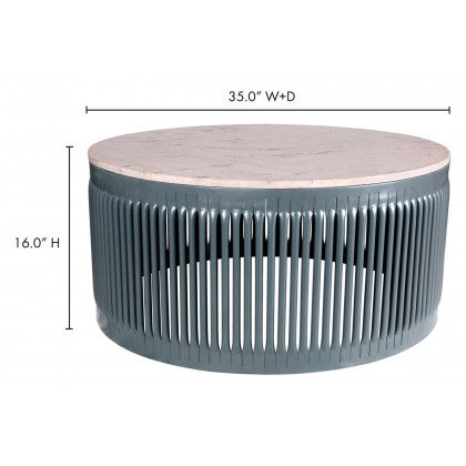 Moe's - Nelson Coffee Table in Pink