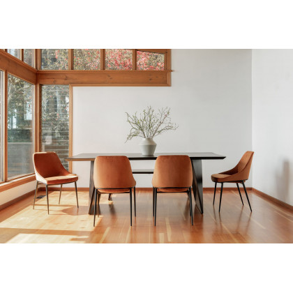 Moe's - Vidal Dining Table in Gray