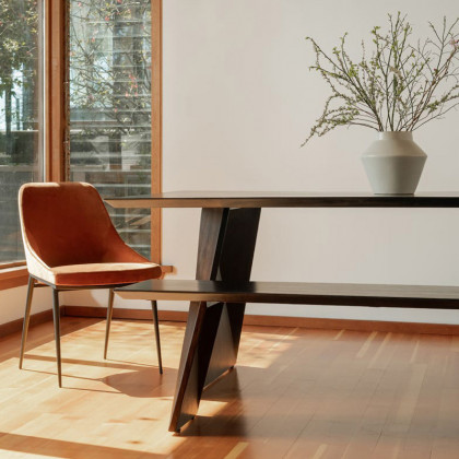 Moe's - Vidal Dining Table in Gray