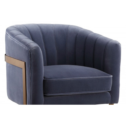 Moe's - Carr Armchair in Blue