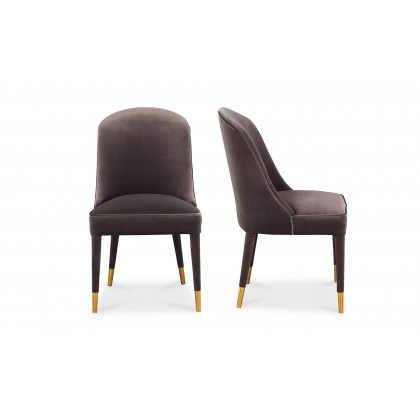 Moe's Liberty Contemporary Dining Chair Set of 2 - Gray