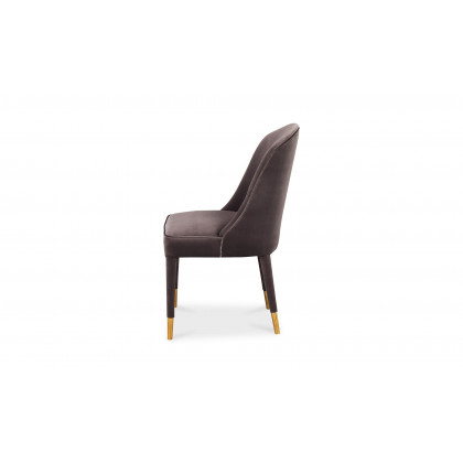 Moe's Liberty Contemporary Dining Chair Set of 2 - Gray