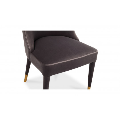 Moe's Liberty Contemporary Dining Chair Set of 2 - Gray