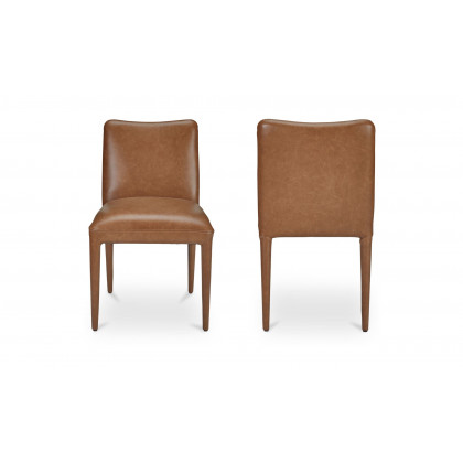 Moe's Calla Contemporary Dining Chair Set of 2 - Brown