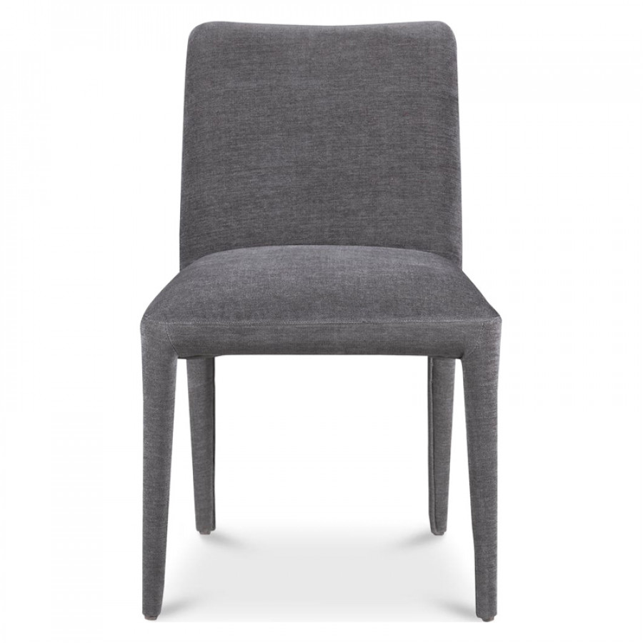 Moe's Calla Contemporary Dining Chair Set of 2 - Dark Gray