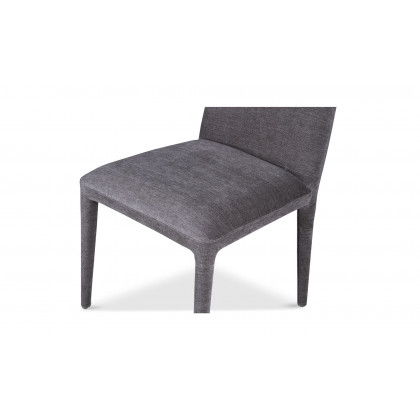 Moe's Calla Contemporary Dining Chair Set of 2 - Dark Gray