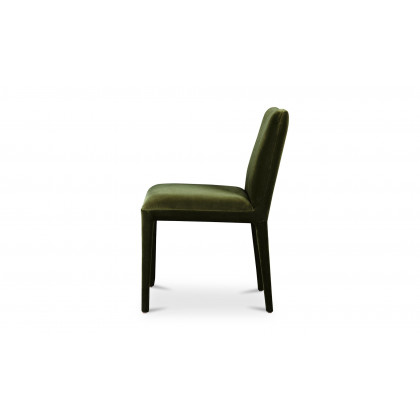 Moe's Calla Contemporary Dining Chair Set of 2 - Green Velvet