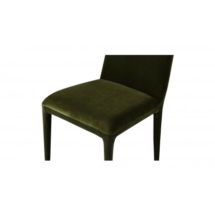 Moe's Calla Contemporary Dining Chair Set of 2 - Green Velvet
