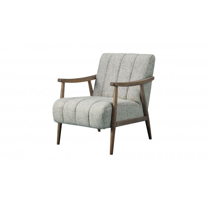 Moe's Aster Rustic Accent Chair - Pebbled Beige
