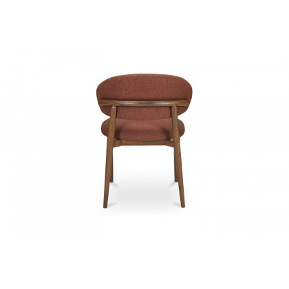 Moe's Ellie Mid-Century Modern Dining Chair - Rust