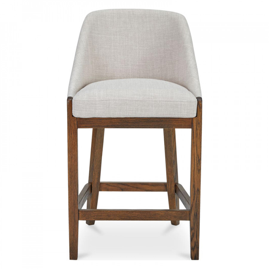 Moe's Edward Rustic Counter Stool - Heather Beige