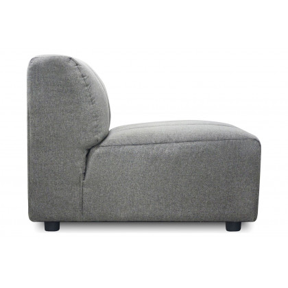 Moe's Lyric Slipper Chair - Gray