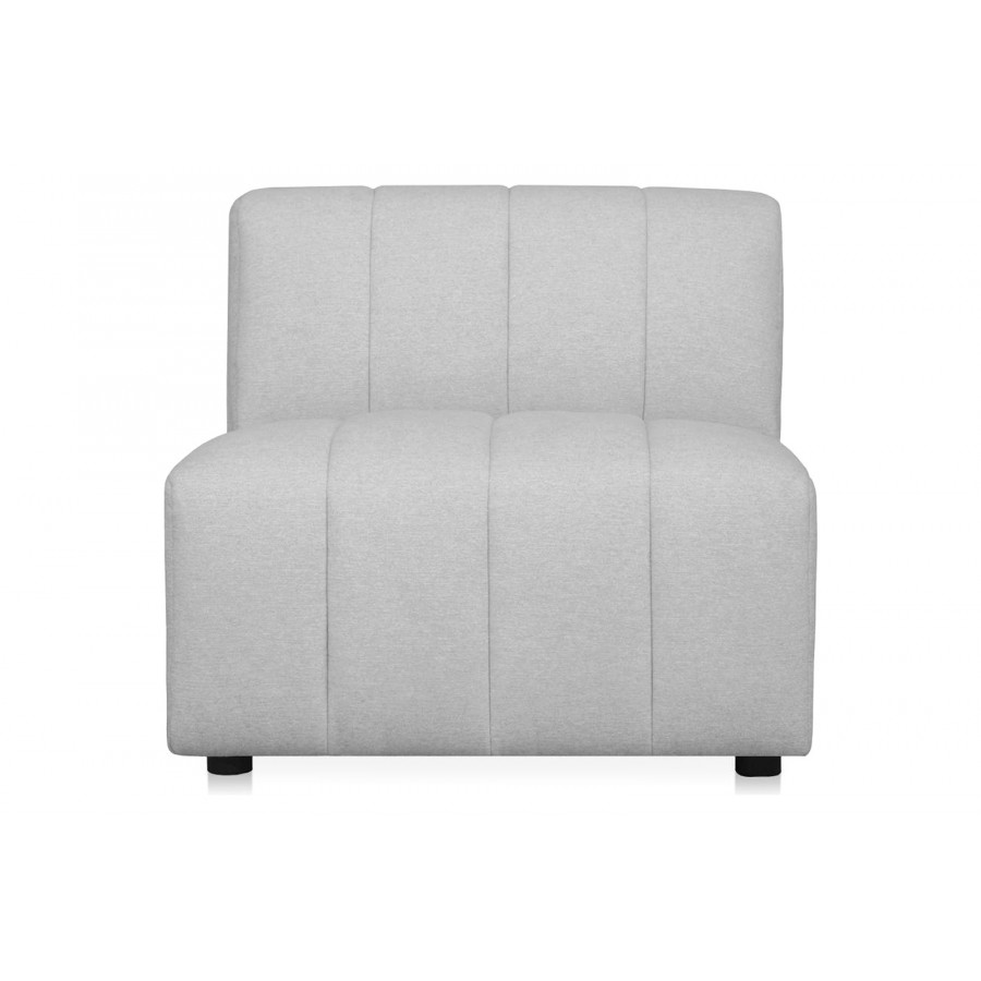 Moe's Lyric Slipper Chair - Beige