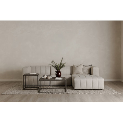 Moe's Lyric Slipper Chair - Beige