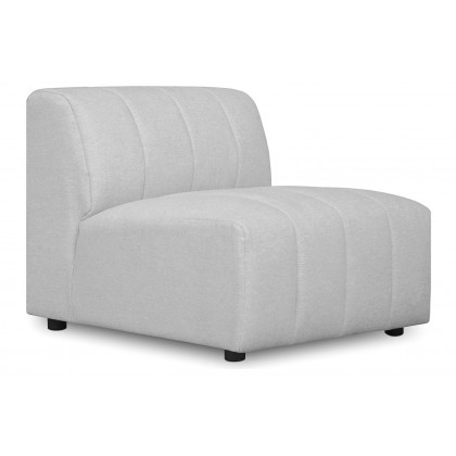 Moe's Lyric Slipper Chair - Beige