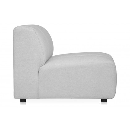 Moe's Lyric Slipper Chair - Beige
