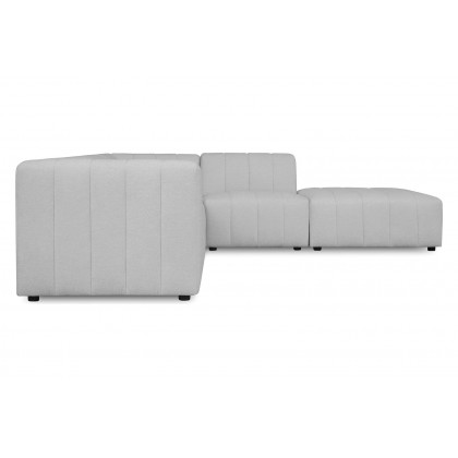 Moe's Lyric Dream Modular Sectional - Beige, Left Chaise