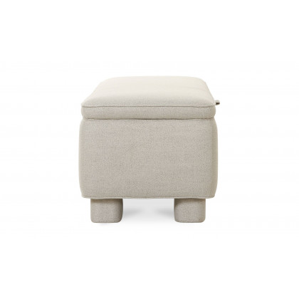 Moe's Ichigo Modern Storage Bench - Light Gray