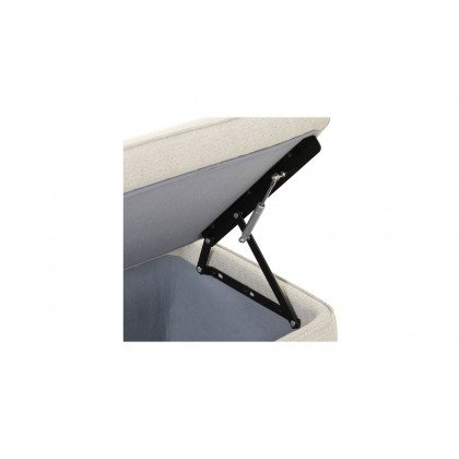 Moe's Ichigo Modern Storage Bench - Light Gray