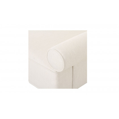Moe's Rosello Contemporary Right Arm Chair - White