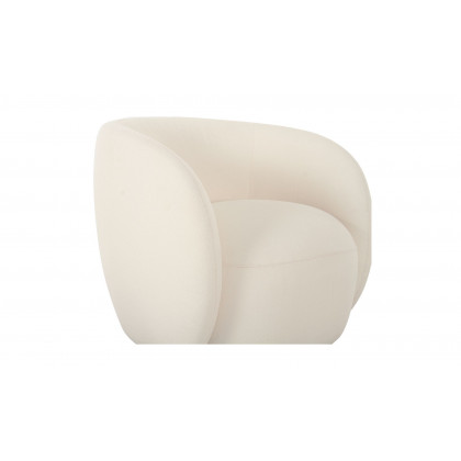 Moe's Rae Contemporary Outdoor Accent Chair - Cream