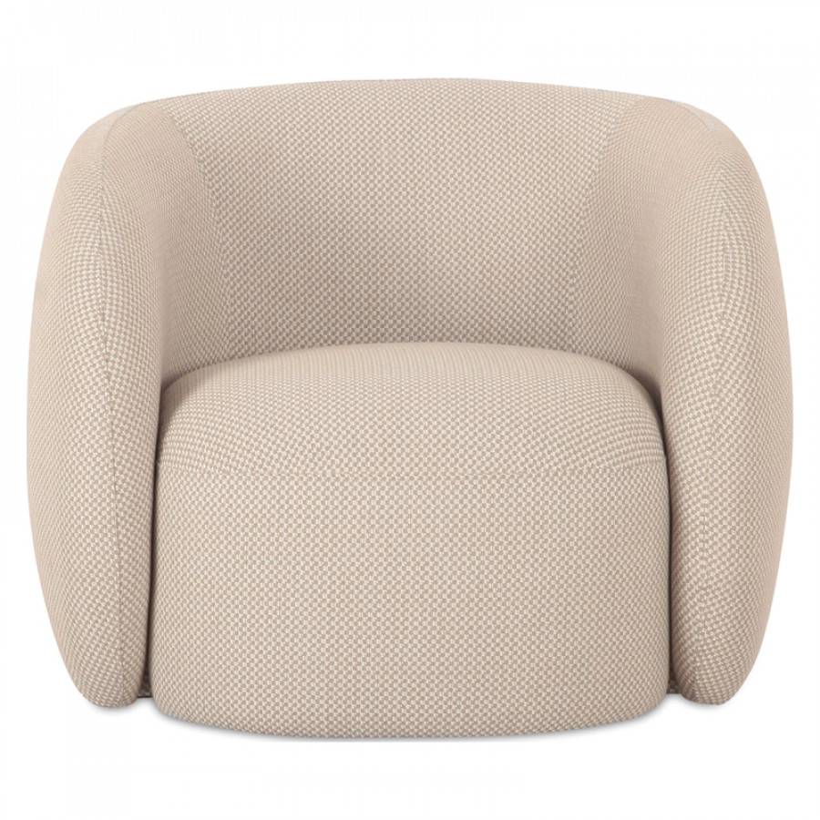Moe's Rae Contemporary Outdoor Accent Chair - Beige Check