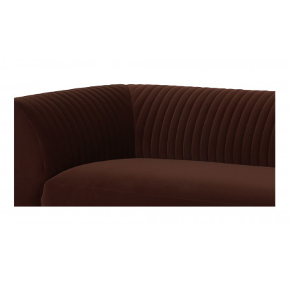 Moe's Zandro Contemporary Right Arm Sectional - Warm Brown