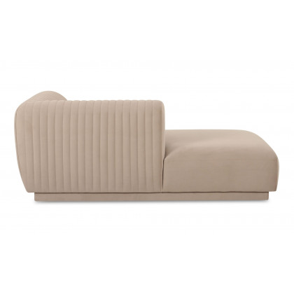 Moe's Zandro Contemporary Left Arm Sectional - Beige