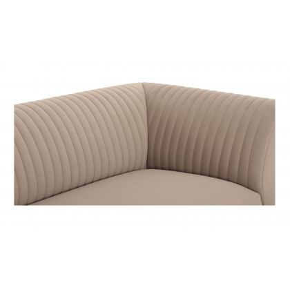 Moe's Zandro Contemporary Left Arm Sectional - Beige