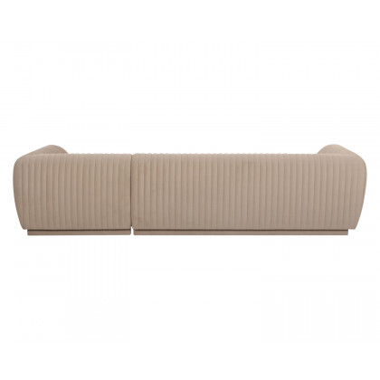 Moe's Zandro Contemporary Right Arm Sectional - Beige