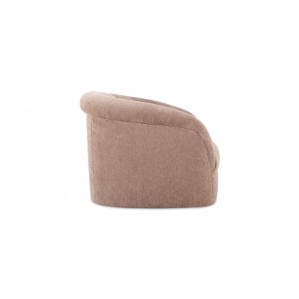 Moe's Thora Contemporary Lounge Chair - Blush