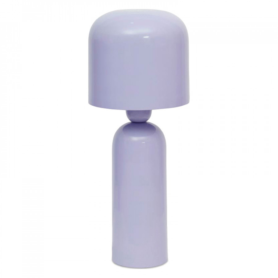 Moe's Echo Contemporary Table Lamp - Soft Purple