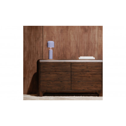 Moe's Echo Contemporary Table Lamp - Soft Purple
