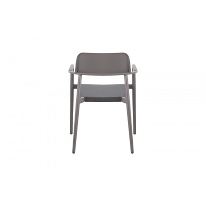 Moe's Ione Modern Outdoor Dining Chair Set of 2 - Gray