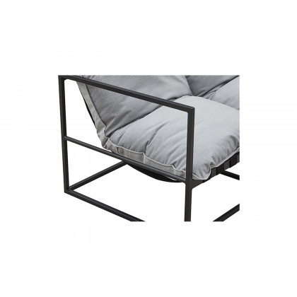 Moe's - Sono Modern 2 Seater Lounge Chair in Seashell