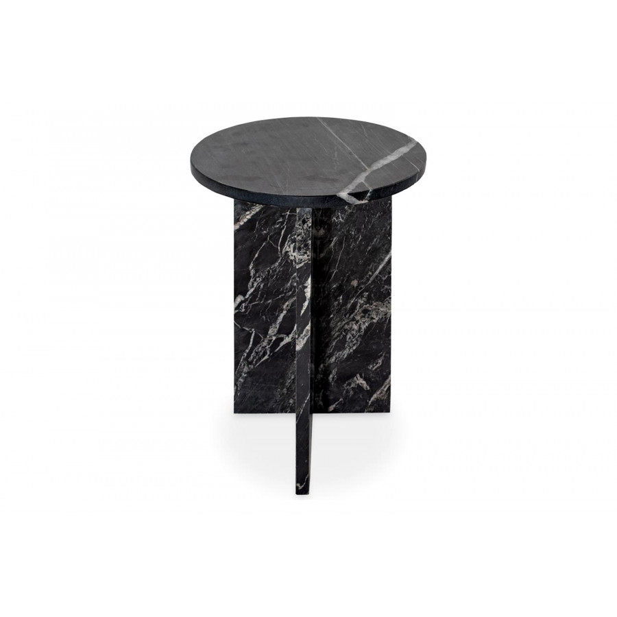 Moe's Grace Accent Table - Black Marble