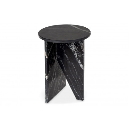 Moe's Grace Accent Table - Black Marble