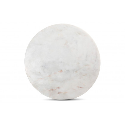 Moe's Grace Accent Table - White