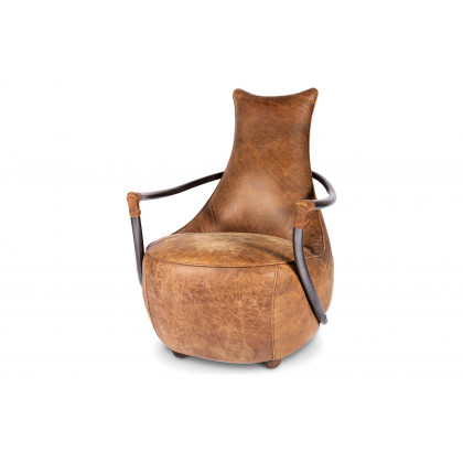 Moe's Carlisle Club Chair - Brown
