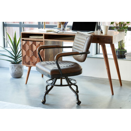 Moe's Foster Desk Chair - Light Brown