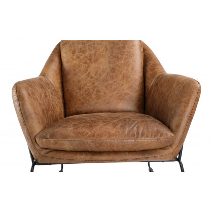 Moe's Greer Club Chair - Cappuccino