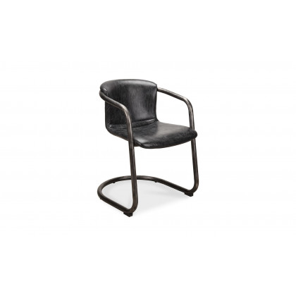 Moe's Freeman Industrial Dining Chair Set of 2 - Black