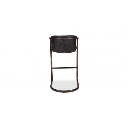 Moe's Freeman Industrial Bar Stool Set of 2 - Black