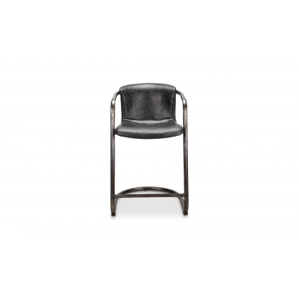Moe's Freeman Industrial Counter Stool Set of 2 - Black