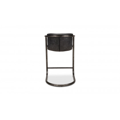 Moe's Freeman Industrial Counter Stool Set of 2 - Black