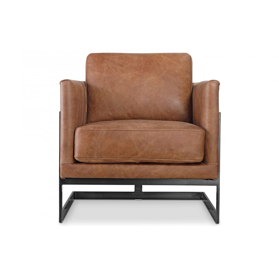 Moe's Luxley Club Chair - Cappuccino